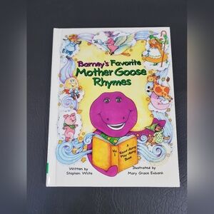 Barney Mother Goose Rhymes Book